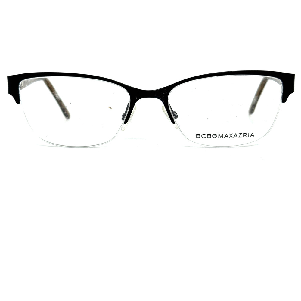 BCBGMAXAZRIA Kana Black Eyeglasses Frame 53-17-135mm‎ B34mm H17545
